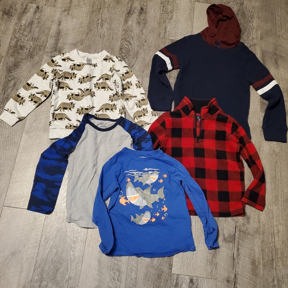 5T boys children's place and Carters tops